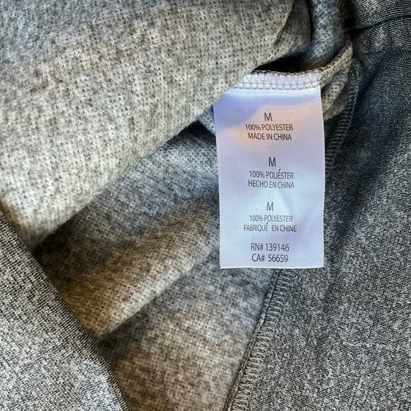 FCB Kid’s Sweatshirt size M Long Sleeve Hoodie Fleece Fan Club Barcelona Gray - Picture 8 of 9